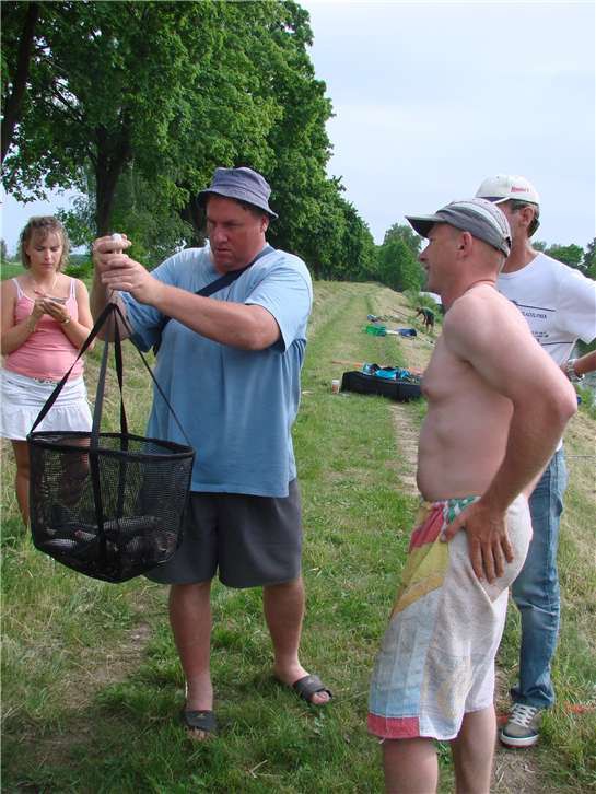 Petr Štětina přinesl na váhu 7kg.