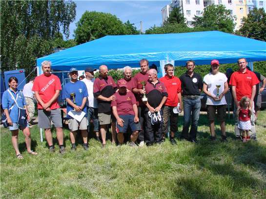 Tři nejlepší týmy víkendu - 2. Nusle, 1.ČB, 3.Vinohrady