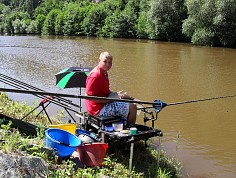 Martin Bárta na Jizeře